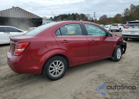 2017 Chevrolet Sonic Lt из США, поврежденный, VIN 1G1JD5SH2H4103474